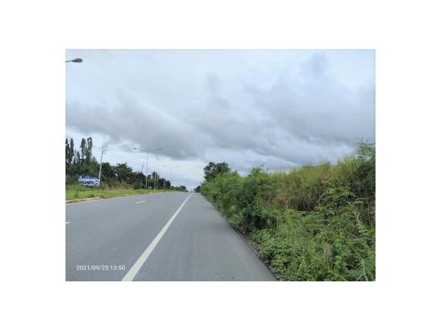 ขาย ที่ดิน WF018 หน้ากว้าง 160 เมตร ติดถนน 3376 ผัง EEC สีม่วงลาย แยกขนำไร่ นิคมพัฒนา ระยอง 53 ไร่ 3 งาน 16 ตร.วา พื้นที