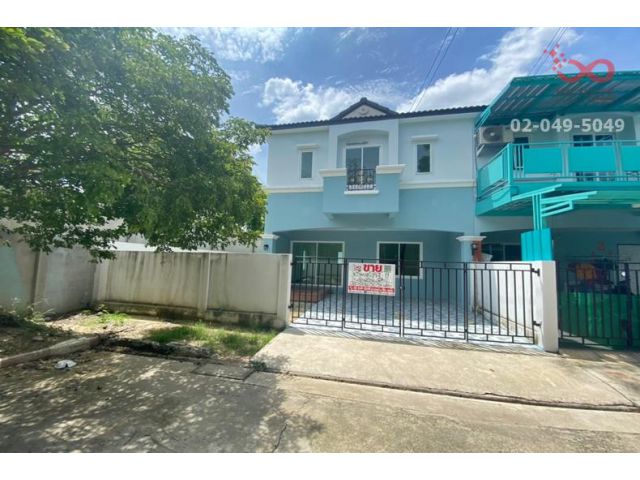 ขายทาวน์โฮมหลังริม 2 ชั้น เค.ซี. คลัสเตอร์ รามอินทรา  ใกล้จุดขึ้น - ลง ทางด่วนเอกมัย - รามอินทรา