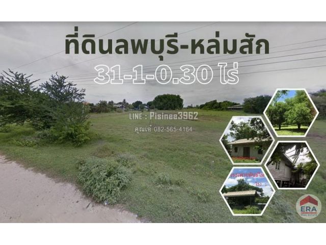 ที่ดิน 31 ไร่ 1 งาน 0.30 ตารางวา ลพบุรี