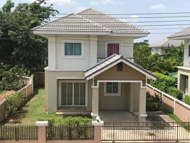 บ้านเดี่ยว 2ชั้น 3ห้องนอน2ห้องน้ำ ที่ดิน 66.9 ตรว. ขาย 3.1ล้านบาท อยู่ในโครงการลากูนน่าโฮมโครงการ10 เฟส1