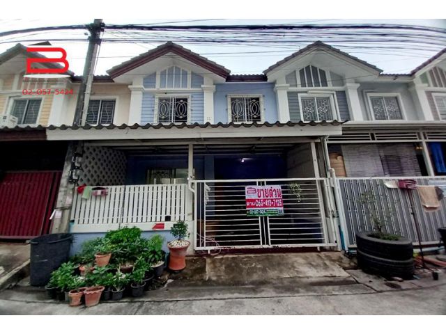 ทาวน์เฮาส์ 2 ชั้น โครงการ พฤกษา 44 เนื้อที่ 16.1 ตรว. ถนนรังสิต-นครนายก อ.คลองหลวง ปทุมธานี