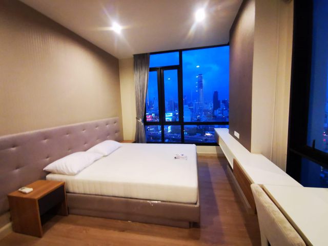คอนโดให้เช่า เดอะ แคปิตอล ราชปรารภ-วิภา  อรรณพนฤมิตร สามเสนใน พญาไท 2 ห้องนอน พร้อมอยู่ ราคาถูก