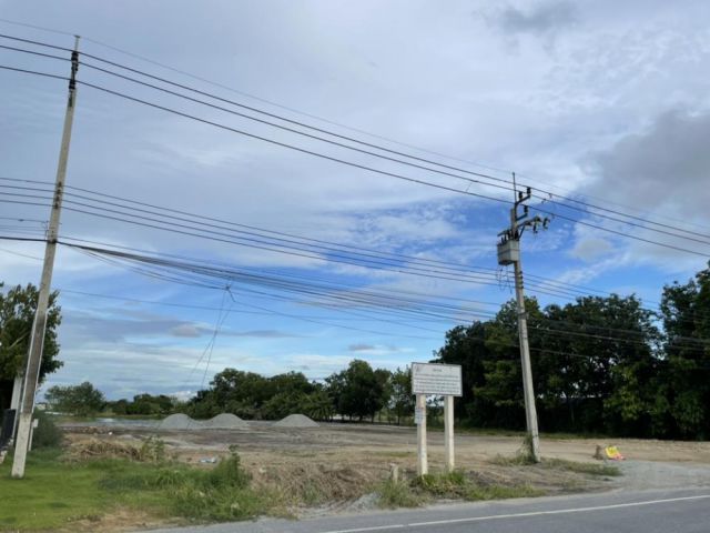 PK300ให้เช่าที่ดินสวยถมแล้ว 1.5 ไร่ ในซอยเอแบคบางนา