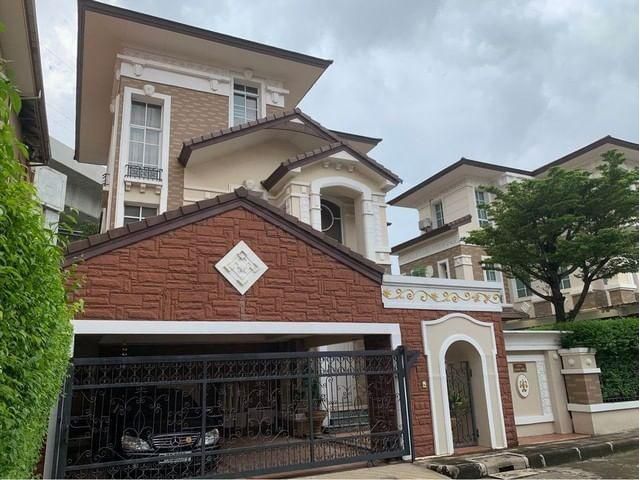 PDD02 ขายบ้านเดี่ยว 3 ชั้น บ้านกลางกรุง เดอะ ไนซ์ รัชวิภา ถนนรัชวิภา สไตล์ยุโรป ย่านลาดพร้าว จตุจักร ประชาชื่น ถนนหน้าหม