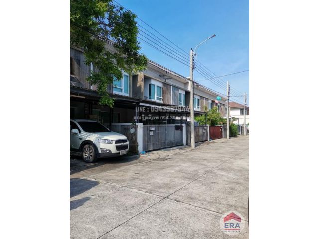 ทาวน์เฮ้าส์ 2 ชั้น 18.6 ตรว. ม.อินดี้บางนา