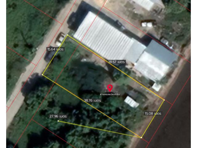 ให้แจ้งรหัส KRE-ZAG-22/0023 ขายที่ดิน ซอยปูนป้น ตำบลไทรน้อย อำเภอไทรน้อย นนทบุรี เนื้อที่ 138 ตรว.