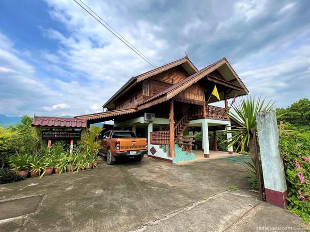 บ้านสวย ท่ามกลางทุ่งนา วิวภูเขา อ.ทุ่งช้าง จ.น่าน