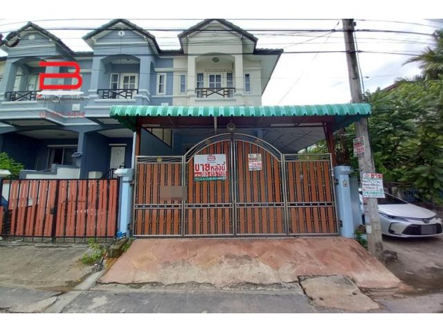 ทาวน์โฮม หมู่บ้าน เค.ซี.รามอินทรา 5 หลังริม เนื้อที่ 29.7 ตรว. ถนนรามอินทรา เขตคลองสามวา