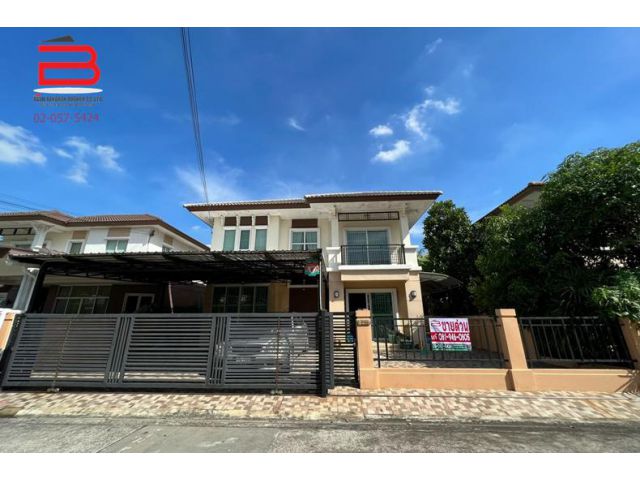 บ้านเดี่ยว โครงการ พฤกษาวิลเลจ 17 เนื้อที่ 50.2 ตรว. ถนนรังสิต-นครนายก อ.ธัญบุรี จ.ปทุมธานี