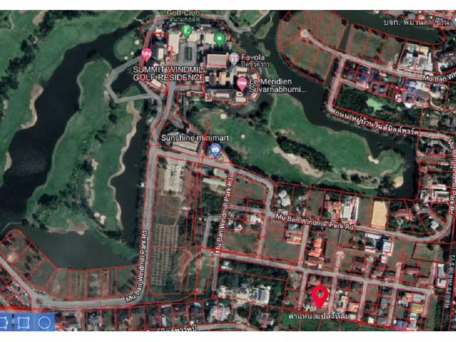 ขายที่ดิน ในสนามกอล์ฟ วินด์มิลล์ บางนาตราด กม.10