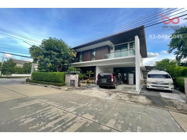 ขายบ้านเดี่ยวหลังมุม 2 ชั้น บ้านมัณฑนา พระราม 9 – ศรีนครินทร์  ใกล้ รถไฟฟ้า Airport Link สถานีหัวหมาก