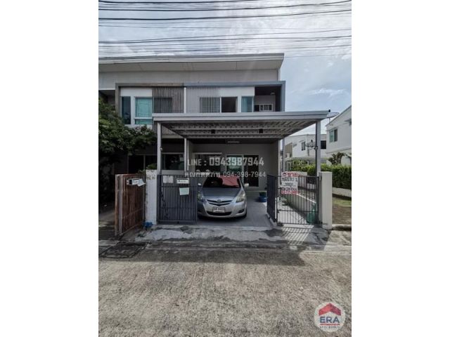 ทาวน์เฮ้าส์ 2 ชั้น 18.5 ตรว. หมู่บ้านอินดี้บางนา