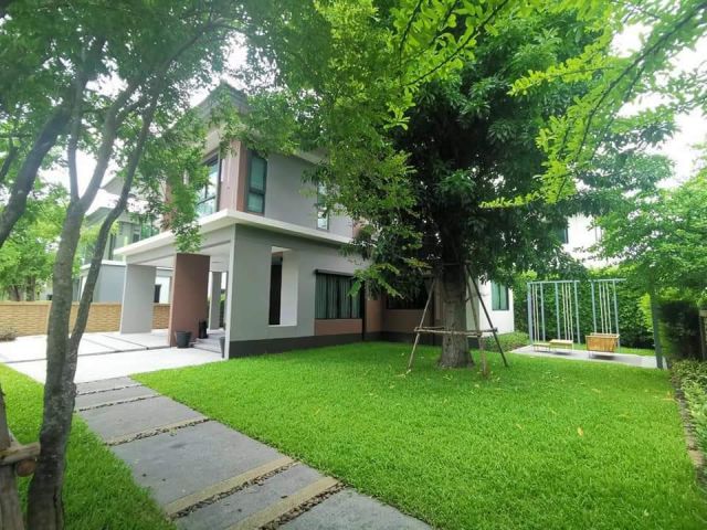 ให้เช่าบ้านเดี่ยว2ชั้น บุราสิริ4วงแหวนอ่อนนุช