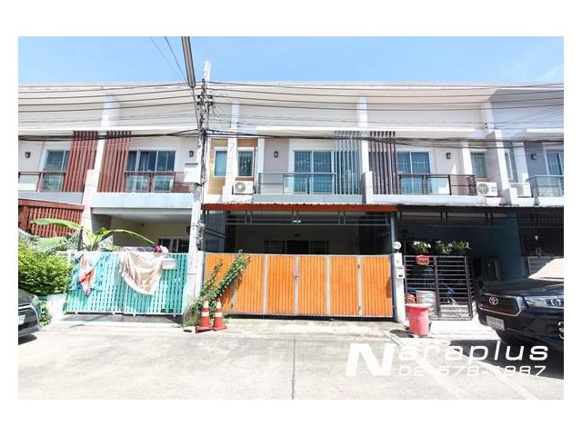 65060518 : ขายทาวน์เฮ้าส์ 2 ชั้น  20.7 ตร.ว หมู่บ้านเต็มสิริ อเวนิว ซอยรามอินทรา 117 คลองสามวา กรุงเทพฯ เห็นแล้วต้องชอบ