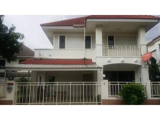 รหัสทรัพย์ P6615 ให้เช่าบ้านทาวน์เฮ้าส์ 2 ชั้น หมู่บ้านกรุงทอง สายไหม 33 บางเขน ท่าแร้ง