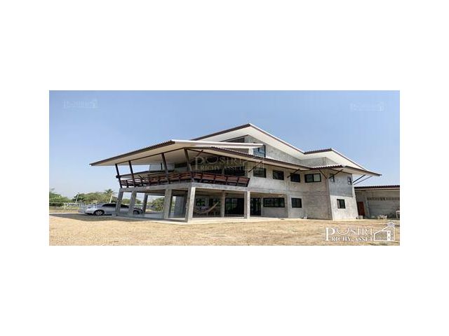 ขายบ้านสวนพื้นที่ 10 ไร่ ใกล้มอเตอร์เวย์บางใหญ่ บ้านใหม่ย้ายเข้าอยู่ได้ทันดี ลมเย็นตลอดวัน เงียบสงบ