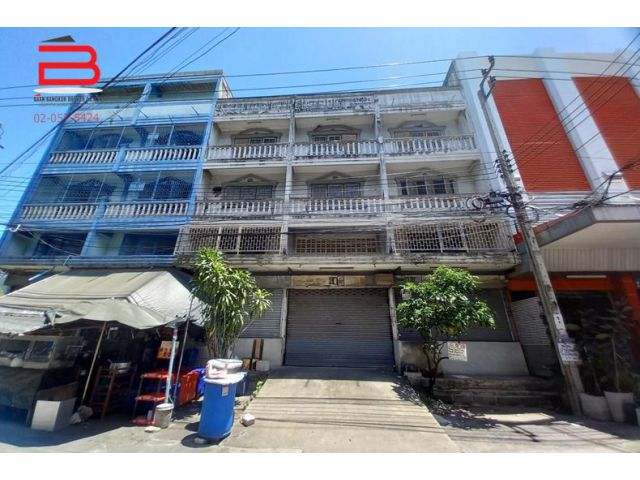 อาคารพาณชิย์ โครงการ บุรีรมย์ เนื้อที่ 152 ตรว. ถนนสุขสวัสดิ์ เขตราษฎร์บูรณะ