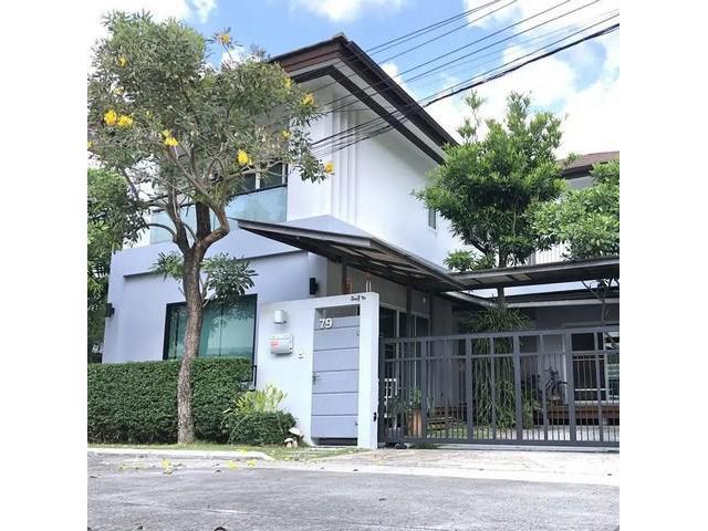 ขายบ้านเดี่ยว 2ชั้น เนื้อที่ 54 ตารางวา 4 ห้องนอน 3 ห้องน้ำ โครงการเนอวานา สาทร ถนนกัลปพฤกษ์ บ้านหันทิศตะวันออก