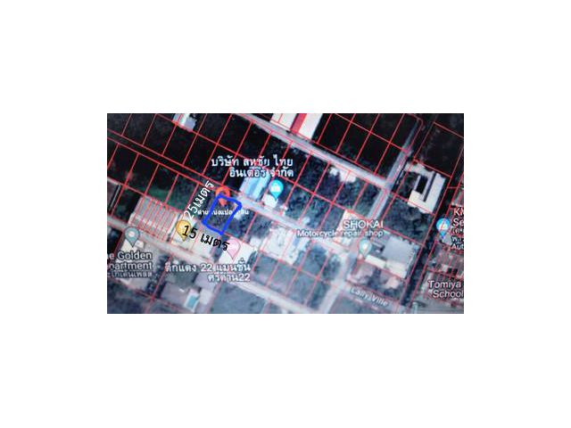ที่ดินเปล่า ผังเมืองสีส้ม 1 งาน 4 ตร.ว