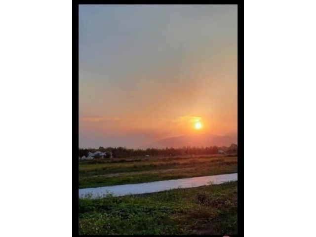 ขายที่ดินใจกลางเมืองสันกำแพงเชียงใหม่ที่สวยมาก ติดลำธาร วิวทุ่งนาและภูเขาล้อมรอบสวยที่สุดในเชียงใหม่
