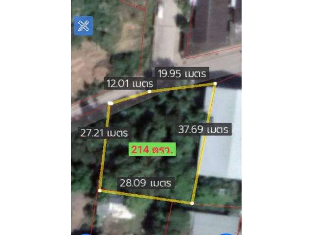 DD ขายที่ดินเนื้อที่ 214 ตรว.  พิกัด ซอยวัดบุญกาจนาราม - จอมเทียน ฝั่งทะเล