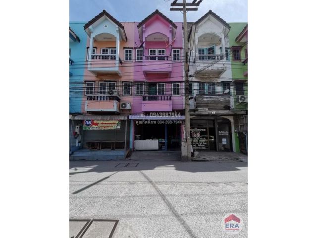 ขายตึกแถว 3 ชั้น ขนาด 15.4 ตรว. ถ.เศรษฐกิจ1