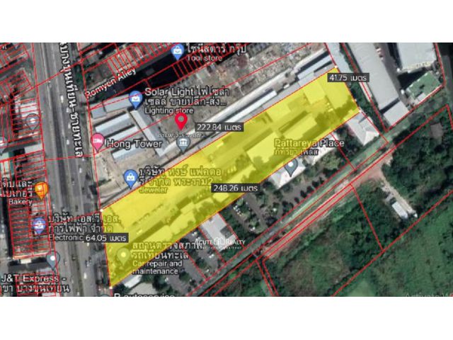 ให้เช่าที่ดินเปล่า พระราม 2 ติดถนนใหญ่