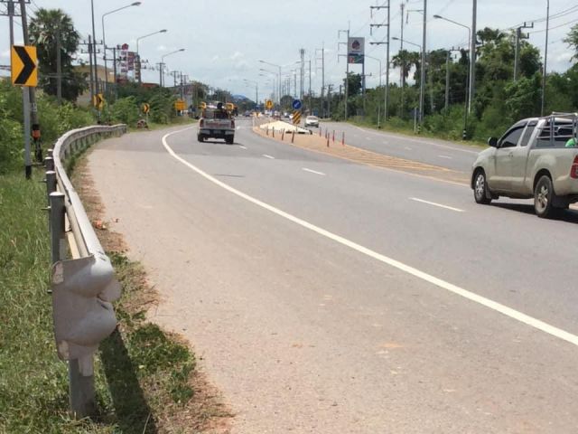 @@@ที่ดินติดถนนสุรนารายณ์(205) เนื้อที่ 17-1-46ไร่ หน้า 45เมตร ด้านท้ายติดคลอง ##