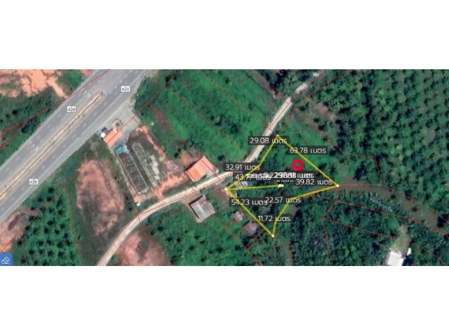 ขายที่ดินบางใบไม้ เนื้อที่ 1-3-49.7 ไร่ ๆ ละ 4 ล้านบาทหรือ ตรว.ละ 10,000 บาท