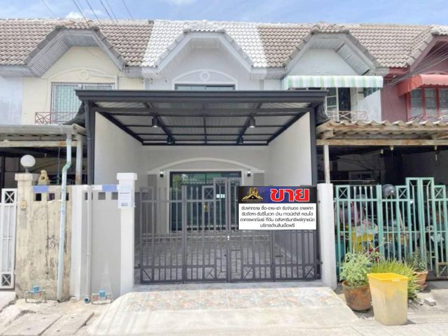 ทาวน์เฮ้าส์ 2ชั้น #หมู่บ้านมนวดี ซอยวัดลาดปลาดุก ทำเลดีราคาถูก ตกแต่งใหม่ทั้งหลัง เปลี่ยนสุขภัณฑ์ อุปกรณ์ อ่างซิงค์ ใหม่