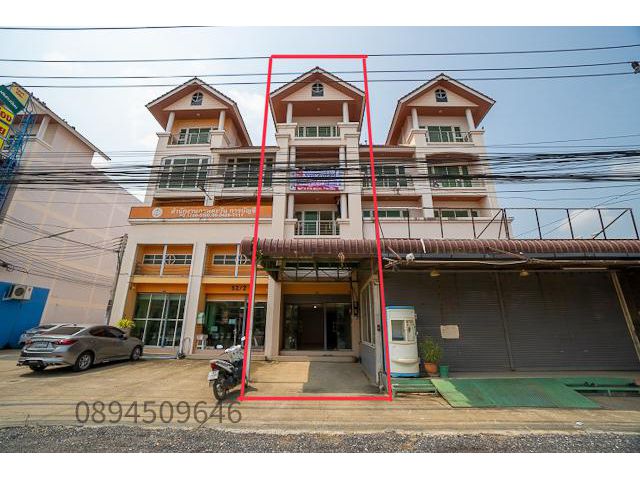 ขายอาคารพาณิชย์ บ้านสร้าง บางปะอิน ติดถนนโรจนะ