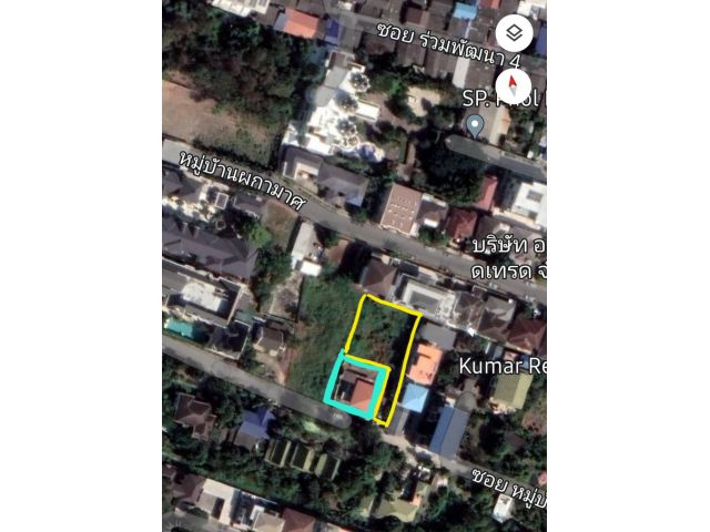 ขายที่ดินเปล่า 196 ตร.วา เหมาะสร้างบ้านในหมู่บ้านผกามาศ พัฒนาการ 20