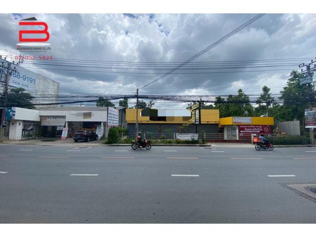 ที่ดินเปล่า (แบ่งขายได้) ติดถนนวัชรพล เนื้อที่ 361 ตรว. ถนนรามอินทรา เขตบางเขน
