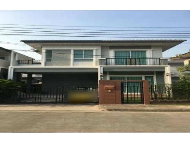 HR1295 ให้เช่าบ้านเดี่ยว2ชั้นหมู่บ้านภัสสร เพลสทีจ ลุกซ์ พัฒนาการ38