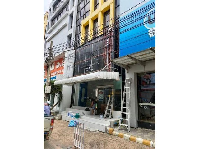 ให้เช่าอาคารพาณิชย์ 3ชั้น โครงการวิสุทธิ์ธานี ลาดพร้าว ติดBTS สายสีเหลือง เหมอะกับหลายกิจการ