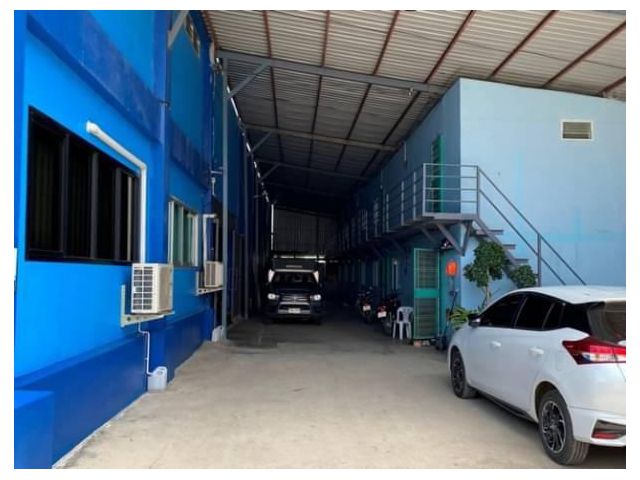 โรงงาน พร้อมห้องพักคนงาน 13 ห้อง