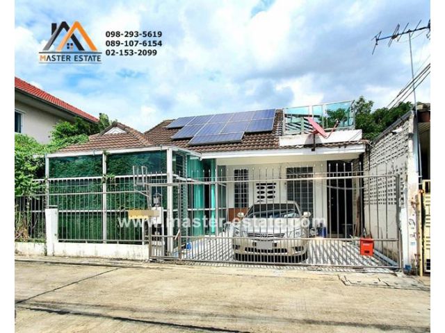 ม.ศิริวงศ์ บ้านเดี่ยว Pool House สไตล์รีสอร์ท บ้านระบบ Smart Home มีระบบโซล่าเซลล์ใช้ไฟเองภายในบ้าน เนื้อที่ 45 ตร.ว.