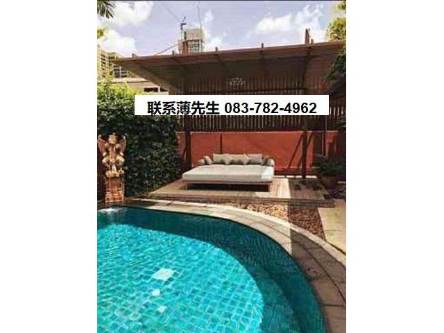 RENTบ้านหรู  เช่า6แสน โซนทองหล่อ  แต่งหรูหรา