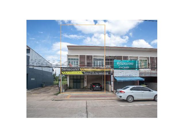 ขายอาคารพาณิชย์ 2 คูหา ติดถนนอุบล-ตระการ พิกัดบ้านนาเมือง