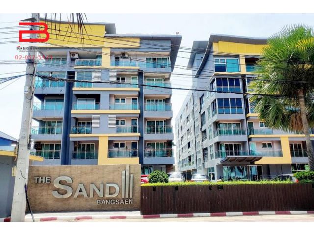 ขายห้องชุดคอนโด เดอะแซนด์ บางแสน เนื้อที่ 46.52 ตรม. ถนนบางแสนสาย 1 อ.เมืองชลบุรี จ.ชลบุรี