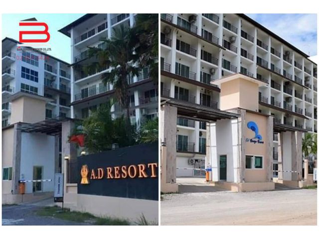 ห้องชุดคอนโด เอดี รีสอร์ท หัวหิน เนื้อที่ 25.5 ตรม. ถนนเพชรเกษม-หัวหิน อ.ชะอำ จ.เพชรบุรี