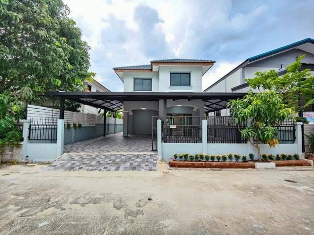 บ้านเดี่ยว 2 ชั้น #หมู่บ้านเคซีการ์เด้นโฮม5 นิมิตใหม่ 40 รีโนเวทใหม่ เดินสายไฟใหม่ทั้งหลัง พร้อมอยู่ บ้านหันทิศตะวันตก