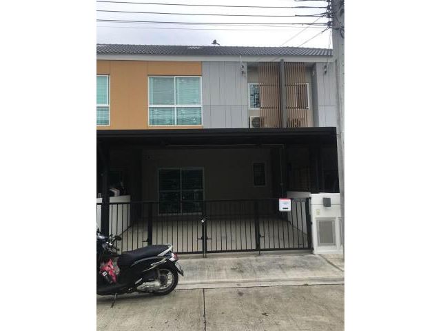รหัสทรัพย์ P6834 ให้เช่าทาวน์โฮม 2 ชั้น โครงการ the connect ลานทองติวานนท์