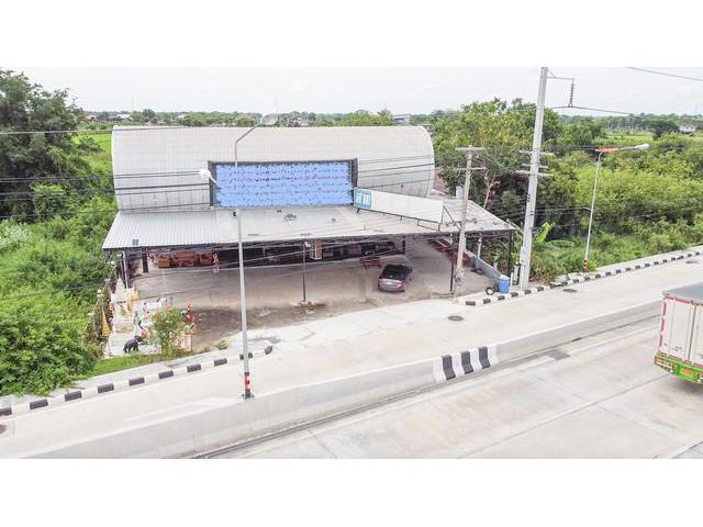 ขาย ที่ดิน พร้อม บ้าน โกดัง ติดถนน สามโคก ปทุมธานี