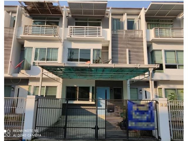 ให้เช่าทาวน์โฮม3 ชั้น บ้านใหม่ พระรามเก้า