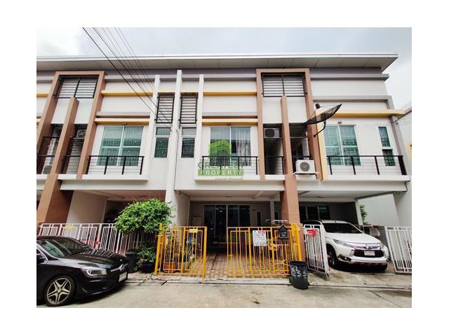 หมู่บ้านอาร์เคพาร์ค หทัยราษฎร์ รามอินทรา - รามคำแหง RK PARK ขายด่วน ทาวน์โฮม 2 ชั้น เนื้อที่ 19.40 ตร.ว ถูก ต่อเติมครบ พ