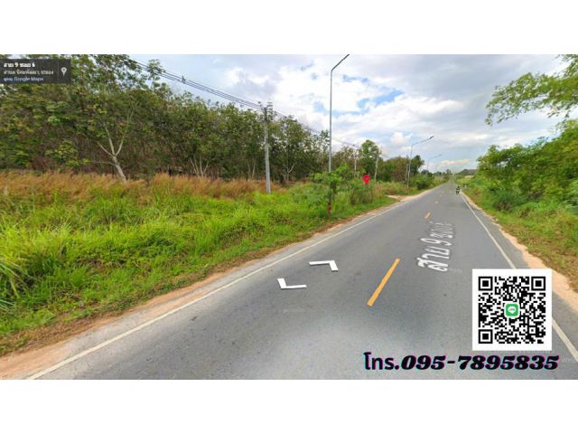 ขายที่ดินระยอง นิคมพัฒนา 48-2-77ไร่ ติดถนนซอย 6 ใกล้ถนนสาย 36 แค่ 2 กม. ผังสีม่วงลาย