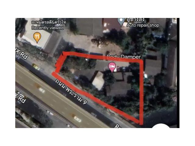 PK317ด่วนแปลงสุดท้ายขายที่ดินติดถนนพระรามเก้า 39 ทำเลสุดสวย ติดถนนแปลงสุดท้าย ที่ดินสวยมากเหมาะทำการค้า