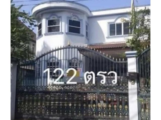 PK319ขายบ้านเดี่ยวในหมู่บ้านนภาลัยระบบรักษาความปลอดภัยครบครันถ.สุขุมวิท  ใกล้รถไฟฟ้าบางนา800เมตรถึงสี่แยกบางนา  (สุขุมว