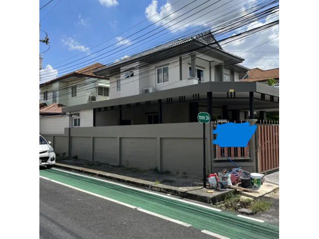 ให้เช่าบ้านเดี่ยว หมู่บ้านซื่อตรง หลังหัวมุม ซอย 26 คลอง 3 ธัญบุรี ปทุมธานี